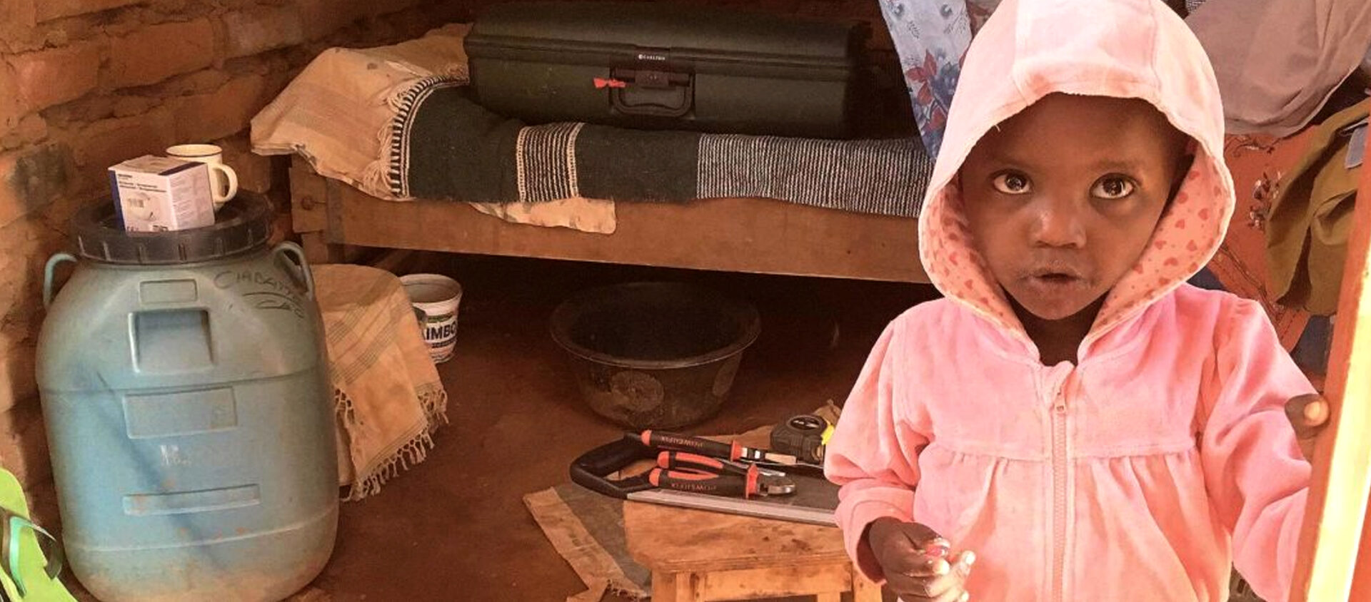Mercy är 6 år och bor i Kenya