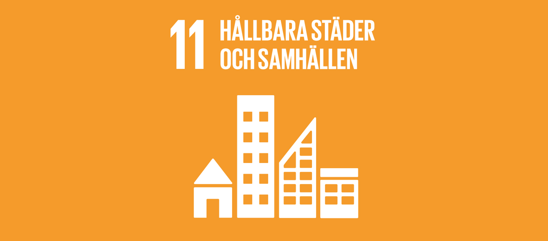 Globala målen 11 - Hållbara städer och samhällen